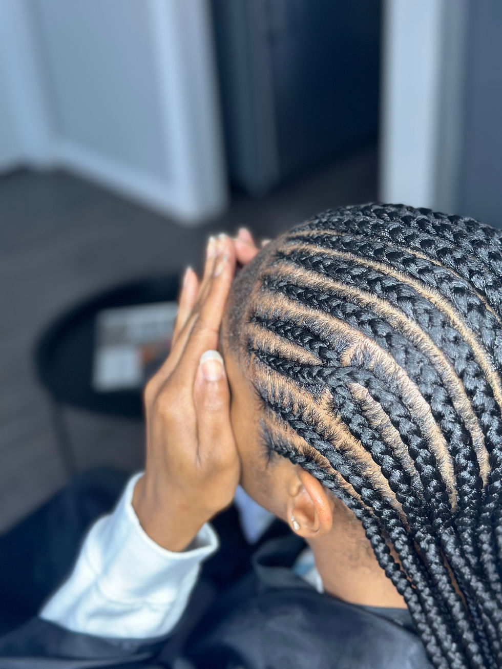 Cornrow Braids, Straight Back Braids, Angie Hairr Stylist, Santa Ana California, Styling Salon, Expert Braiders, Super Styles, Unique Care
