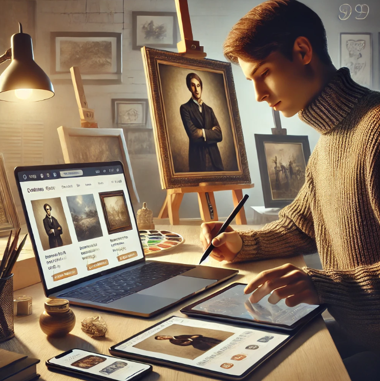 online art marketplaces India for beginners