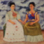 Two Fridas, the two fridas symbolism