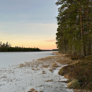 Sonnenuntergang am See