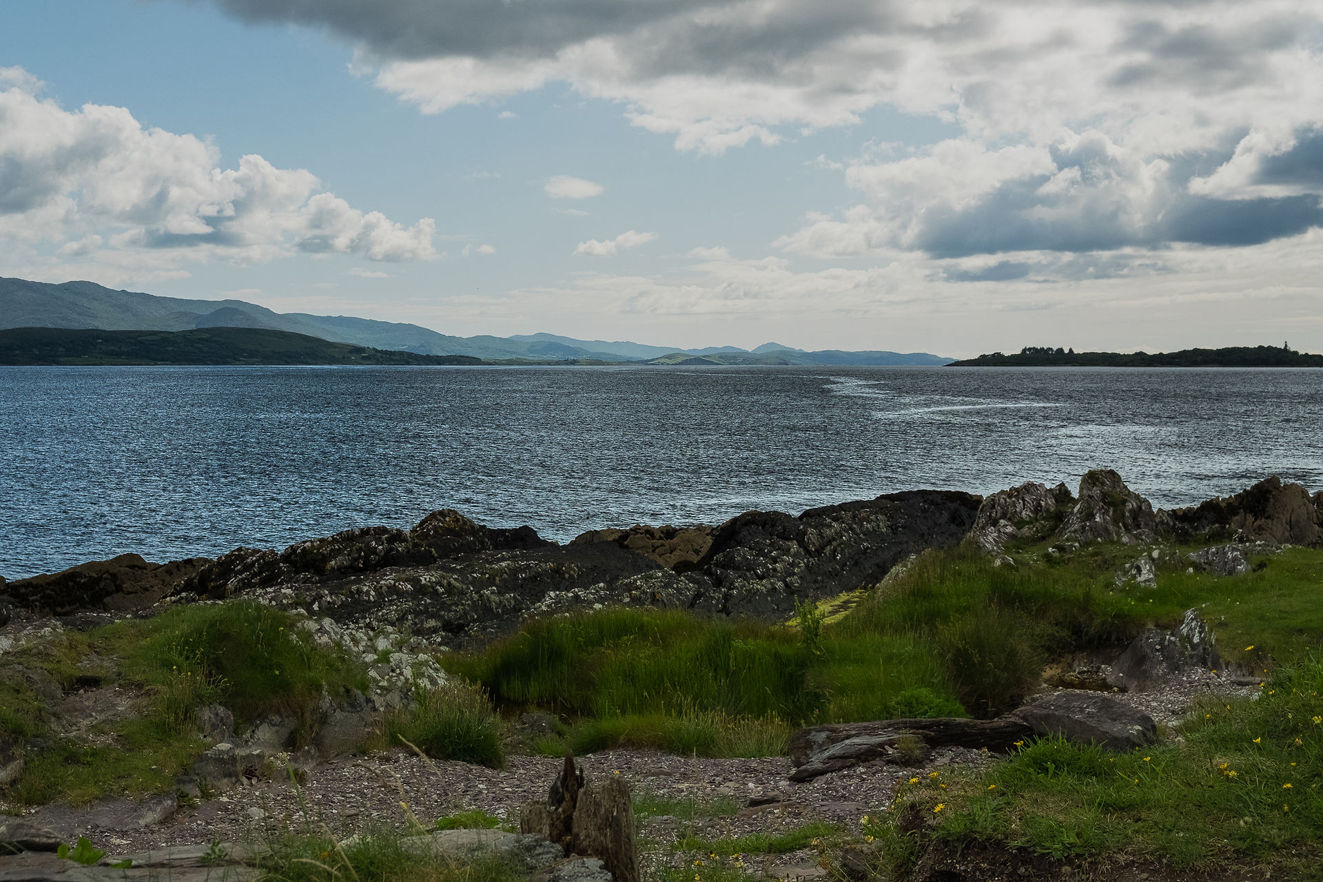 Blick auf den Atlantik und die Beara-Halbinsel