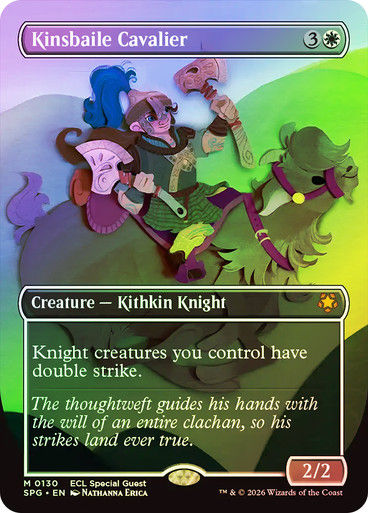 Kinsbaile Cavalier (SPG) (130) / Borderless / Foil