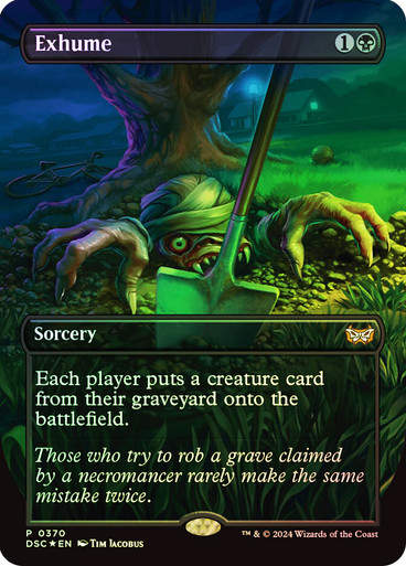 Exhume (DSC) (370) / Borderless Foil