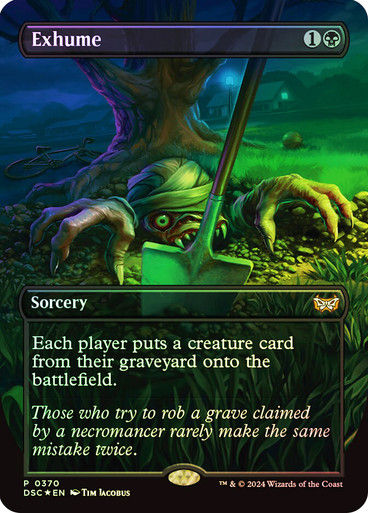 Exhume (DSC) (370) / Borderless Foil