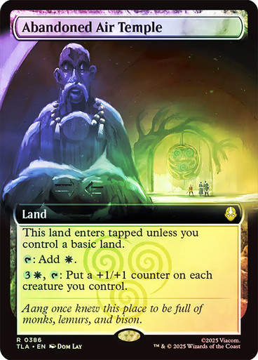 Abandoned Air Temple (TLA) (386) / Extended Art / Foil