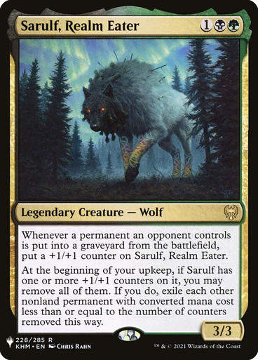 Sarulf, Realm Eater (PLST) (KHM-228)