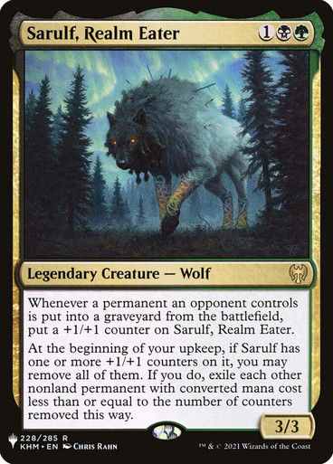 Sarulf, Realm Eater (PLST) (KHM-228)