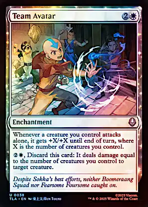 Team Avatar (TLA) (38) / Foil