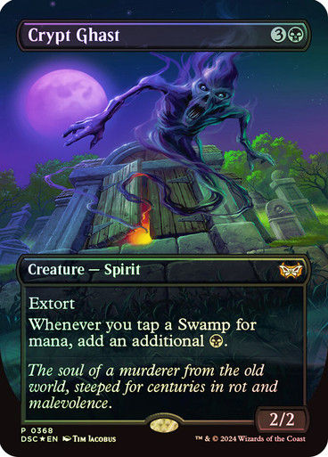 Crypt Ghast (DSC) (368) / Borderless Foil