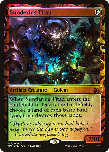 Sundering Titan (MPS) (49) / Foil