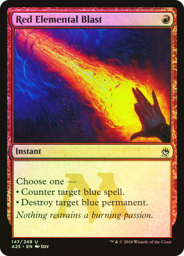 Red Elemental Blast (A25) (147) / Foil