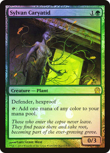 Sylvan Caryatid (pths) (180★) / Foil