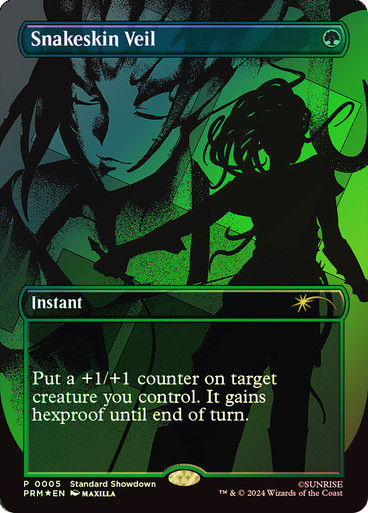 Snakeskin Veil (PCBB) (5) / Borderless / Foil
