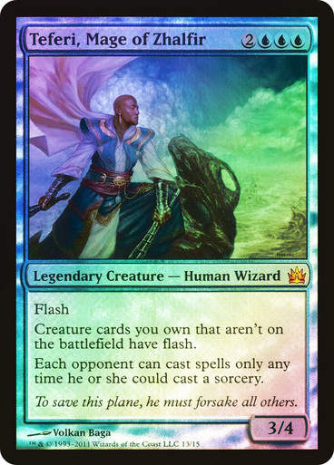Teferi, Mage of Zhalfir (v11) / Foil