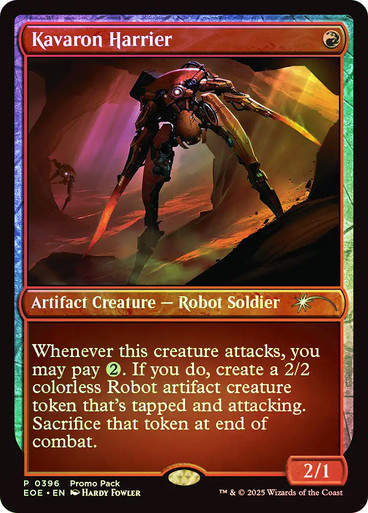 Kavaron Harrier (EOE) (396) / Promo Pack Foil