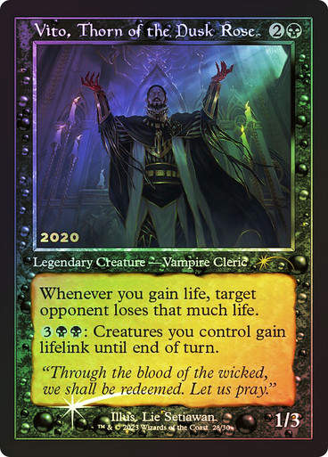 Vito, Thorn of the Dusk Rose (p30a) / Foil