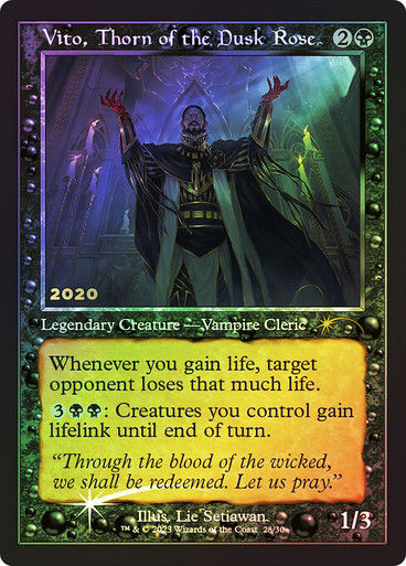 Vito, Thorn of the Dusk Rose (p30a) / Foil