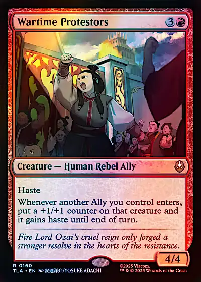 Wartime Protestors (TLA) (160) / Foil
