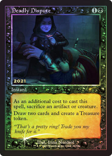 Deadly Dispute (p30a) / Foil
