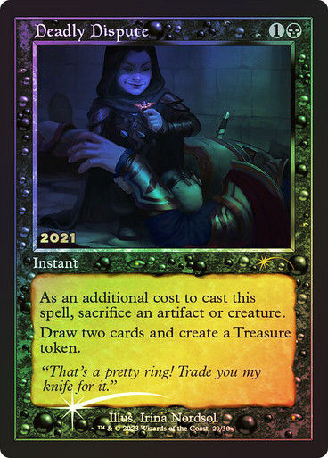 Deadly Dispute (p30a) / Foil
