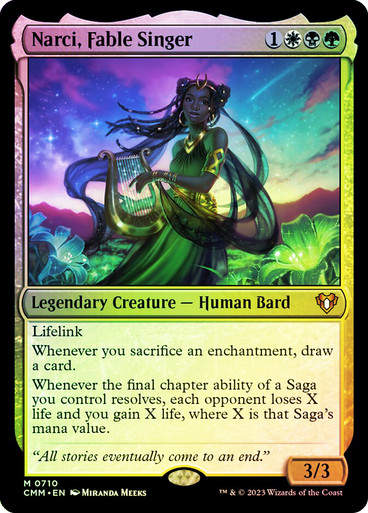 Narci, Fable Singer (cmm) (Commander Deck) / Foil