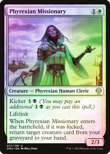 Phyrexian Missionary (DMU) (27) / Foil