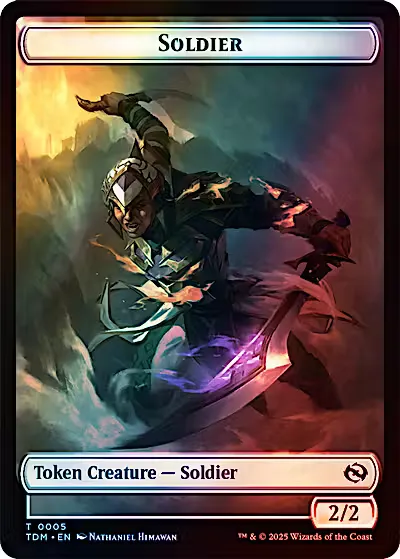 Soldier (TTDM) (4) // Soldier (TTDM) (5) Foil — cara 2 de 2