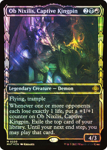 Ob Nixilis, Captive Kingpin (MAT) / Halo Foil