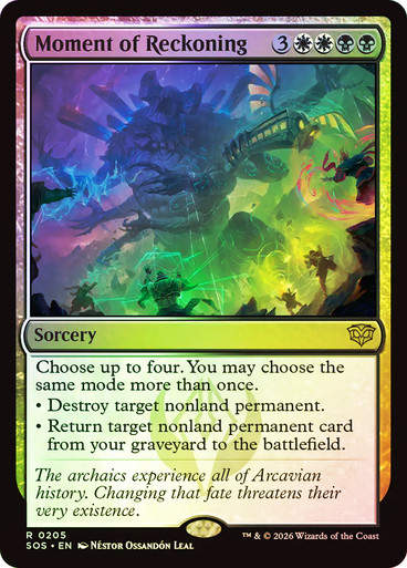 Moment of Reckoning (SOS) (205) / Foil
