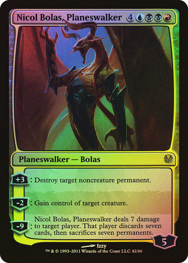 Nicol Bolas, Planeswalker (ddh) / Foil