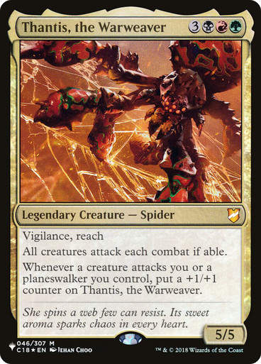 Thantis, the Warweaver (PLST) (C18-46)