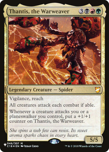 Thantis, the Warweaver (PLST) (C18-46)