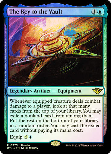 The Key to the Vault (otj) (373) / Bundle Foil