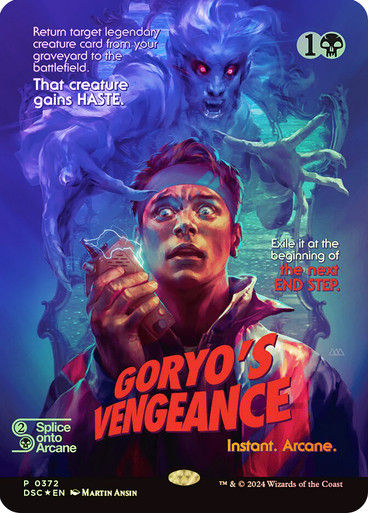 Goryo's Vengeance (DSC) (372) / Borderless Foil
