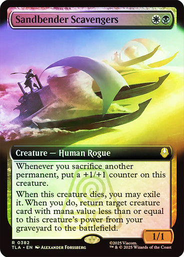 Sandbender Scavengers (TLA) (382) / Extended Art / Foil