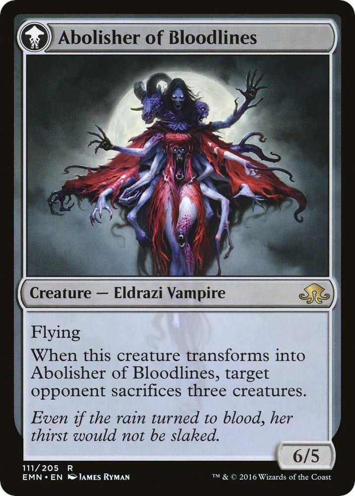 Voldaren Pariah // Abolisher of Bloodlines (PLST) (EMN-111) — cara 2 de 2