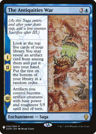 The Antiquities War (PLST) (DOM-42)
