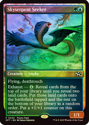 Skyserpent Seeker (DFT) (420) / Promo Pack Foil
