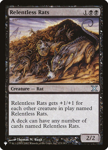 Relentless Rats (PLST) (10E-173)