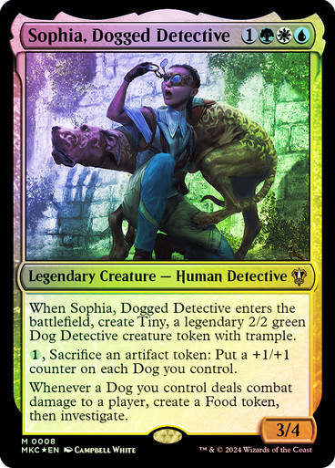 Sophia, Dogged Detective (mkc) (8) / Foil