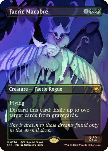 Faerie Macabre (SPG) (134) / Borderless / Foil