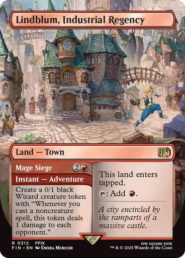 Lindblum, Industrial Regency // Mage Siege (FIN) (312) / Borderless