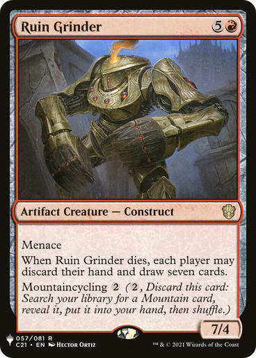 Ruin Grinder (PLST) (C21-57)