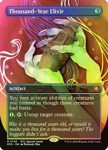 Thousand-Year Elixir (SPG) (148) / Borderless / Foil