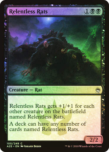 Relentless Rats (A25) (105) / Foil