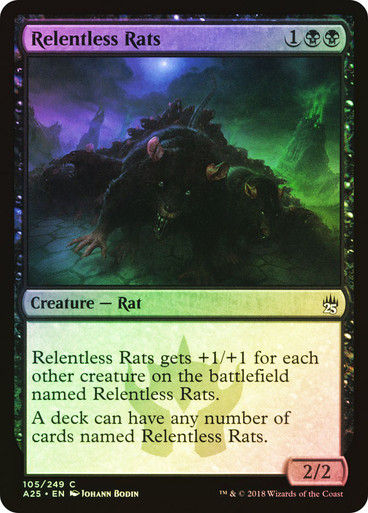 Relentless Rats (A25) (105) / Foil