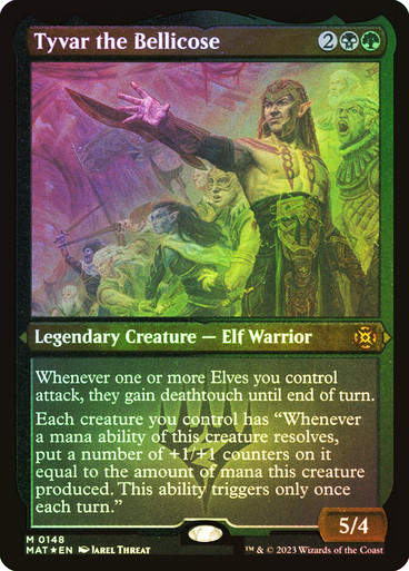Tyvar the Bellicose (MAT) / Foil Etched