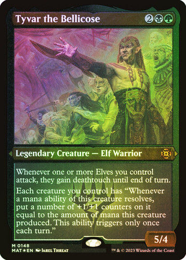 Tyvar the Bellicose (MAT) / Foil Etched