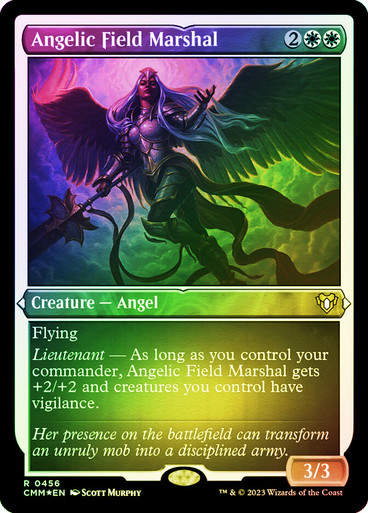Angelic Field Marshal (cmm) / Foil Etched
