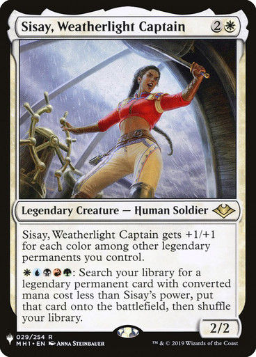 Sisay, Weatherlight Captain (PLST) (MH1-29)